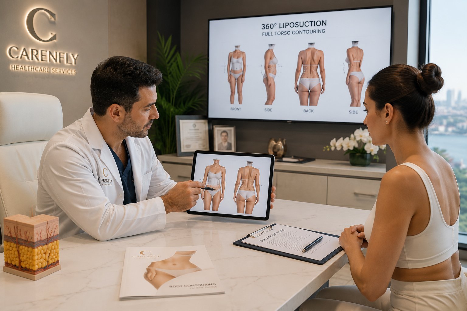 360 body contouring consultation in Turkey