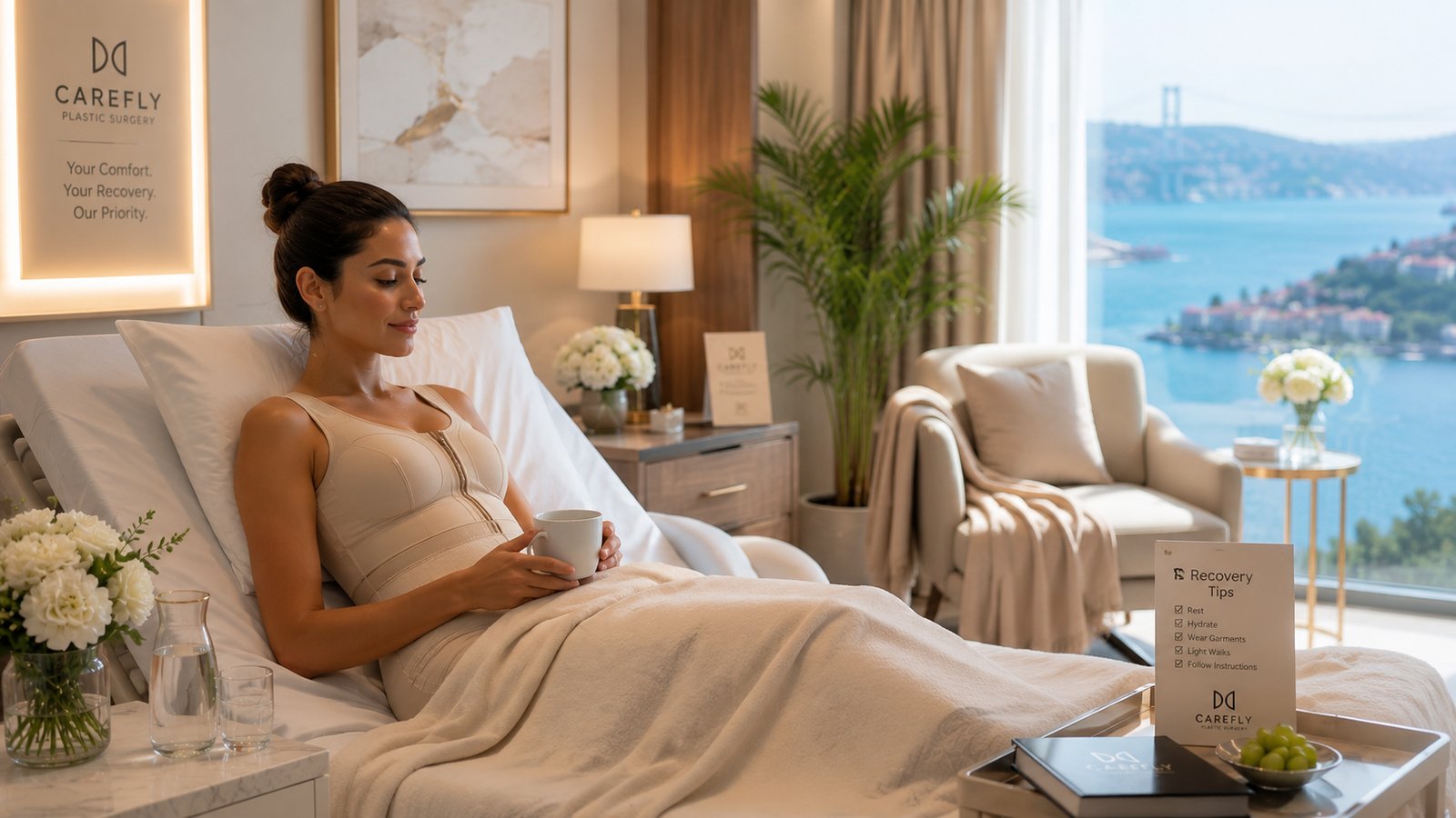 Recovery and aftercare experience after liposuction surgery in Turkey