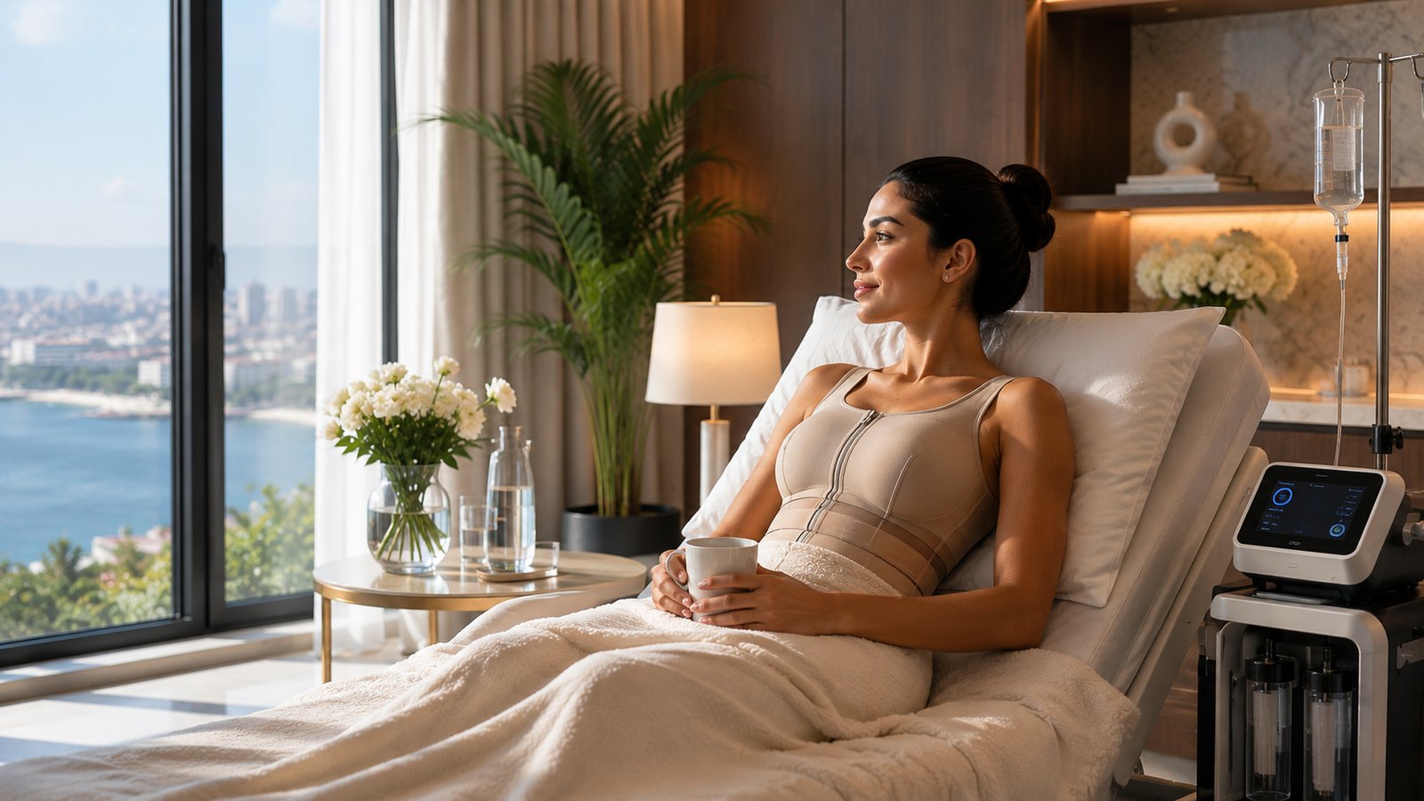 International patient recovery experience after liposuction surgery in Turkey