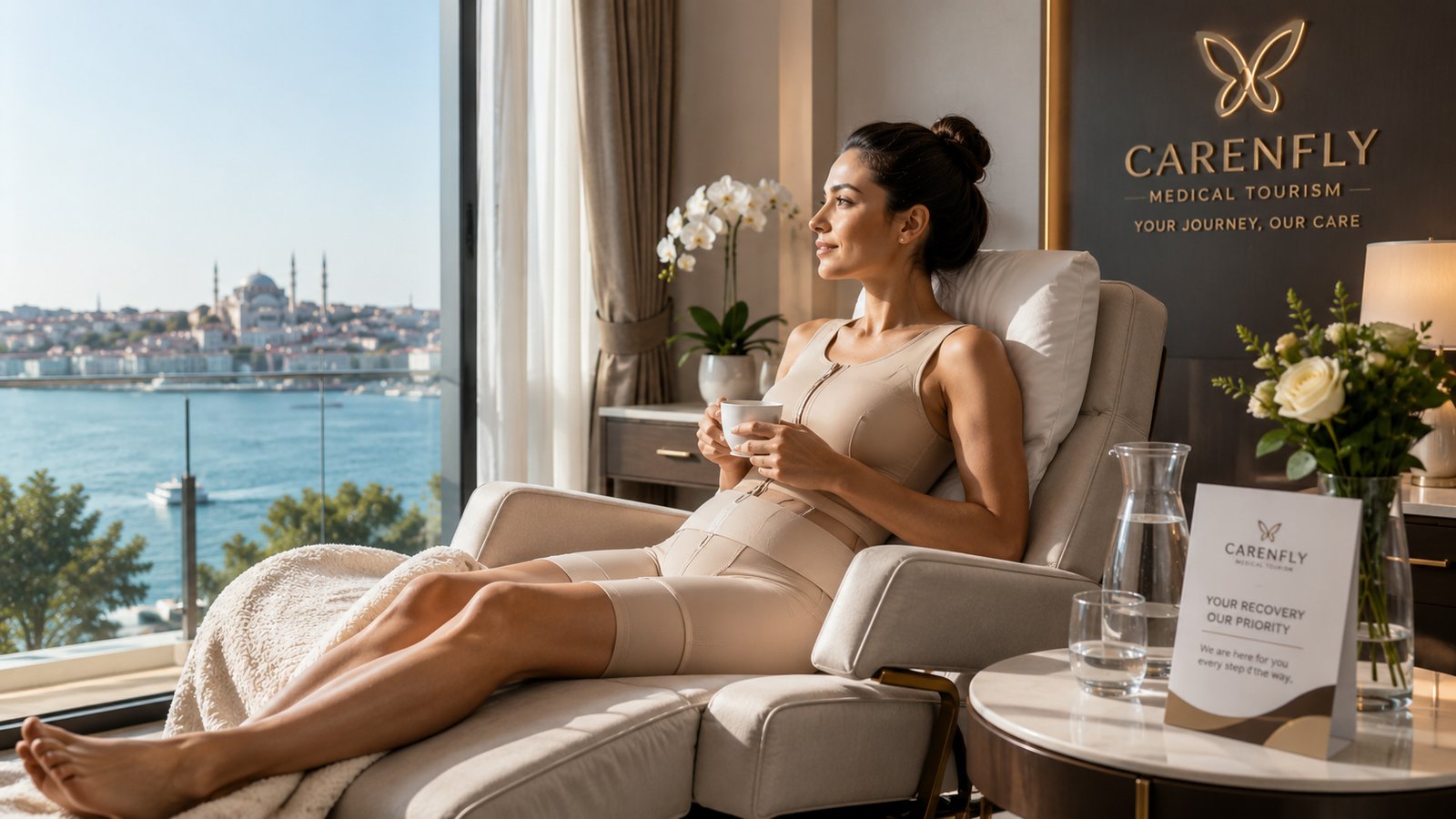 International patient recovery experience after liposuction in Turkey
